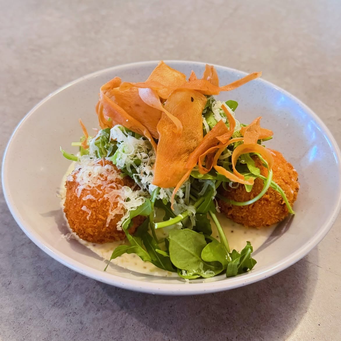 Parmesan arancini