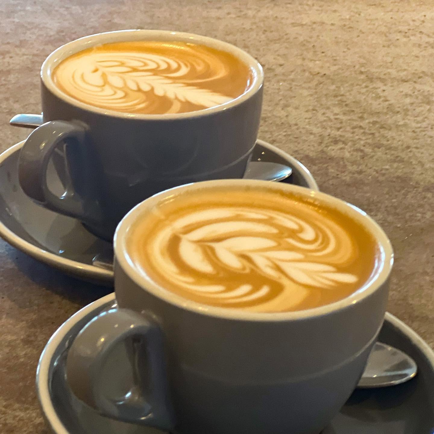 Barista latte art
